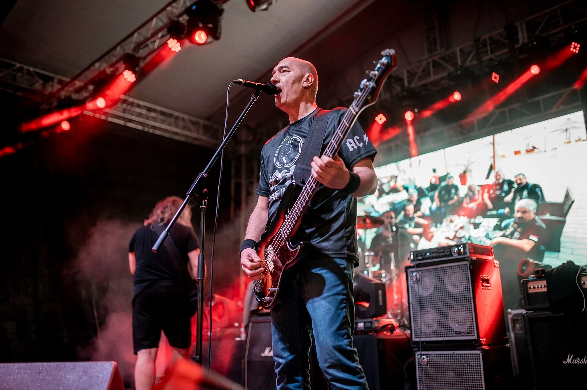 Foto de show da banda 6