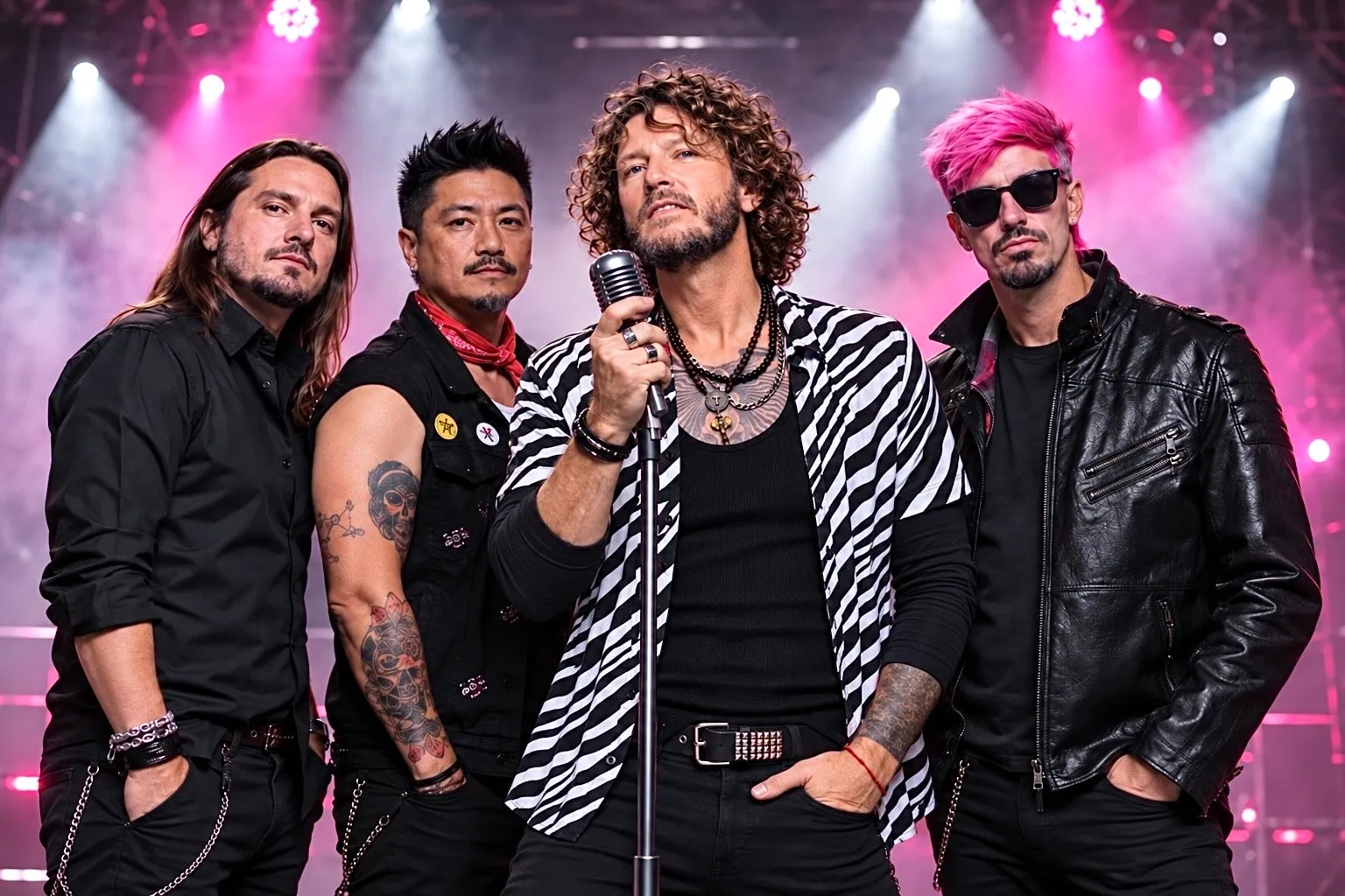 Foto de show da banda 7
